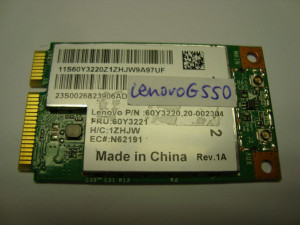 Wifi Broadcom BCM94312MCG Lenovo G550 60Y3220